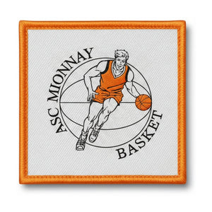 Patch brodé Asc Mionnay Basketball logo
