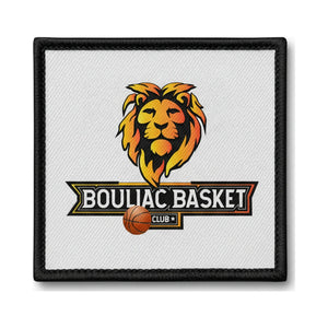 Patch brodé Bouliac Basket Club Basketball logo