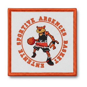 Patch brodé Entente Sportive Argencaise Basketball logo