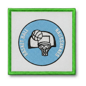 Patch brodé Jeunes du Naussannais Basketball logo
