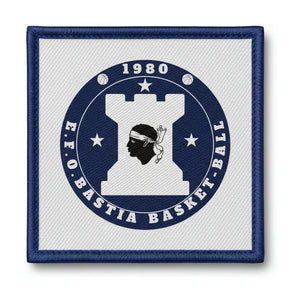 Patch brodé Etoile Filante O Bastia Bb Basketball logo