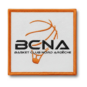 Patch brodé Basket Club Nord Ardeche Basketball logo
