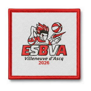 Patch brodé Villeneuve d'Ascq Esb Basketball logo