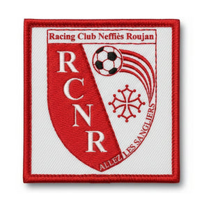 Patch brodé Rc Neffies Roujan Football logo
