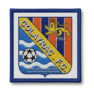 Patch brodé Colayrac FC Football logo