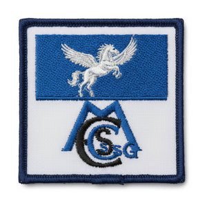 Patch brodé Ent St Sylvain Gartempe Montaigu Football logo