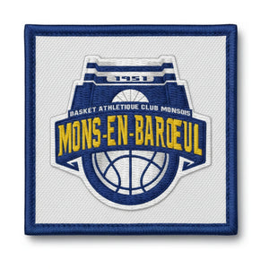 Patch brodé Mons En Baroeul Bac Basketball logo