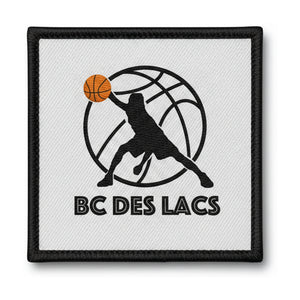 Patch brodé Basket Club des Lacs Basketball logo
