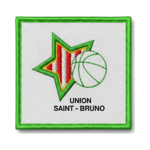 Patch brodé Union Saint Bruno Bordeaux Basketball logo