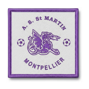 Patch brodé AS Saint Martin Montpellier Football logo