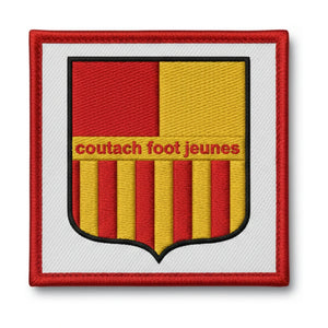 Patch brodé Coutach Foot Jeunes Football logo