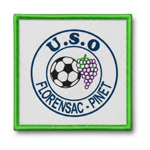 Patch brodé USO Florensac Pinet Football logo