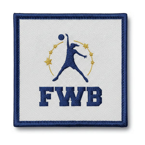 Patch brodé Wasquehal Fem B Basketball logo