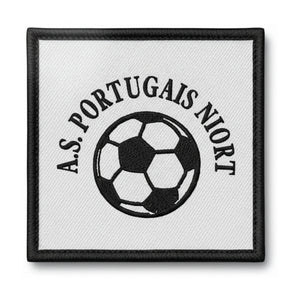 Patch brodé AS Portugais Niort Football logo