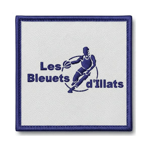 Patch brodé Bleuets Illats Basketball logo