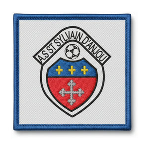 Patch brodé AS St Sylvain d'Anjou Football logo
