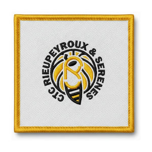 Patch brodé Entente Ctc Rieupeyroux-Serènes Basketball logo