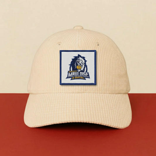 Patch US Mauloise Basketball sur casquette à velcro PPATCH