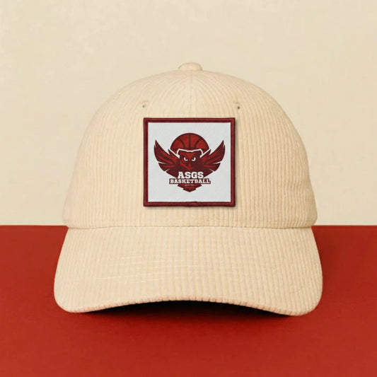Patch As Soucieu Basket sur casquette à velcro PPATCH