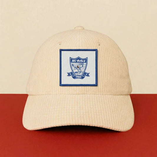 Patch AM. S. DE VESLY sur casquette à velcro PPATCH