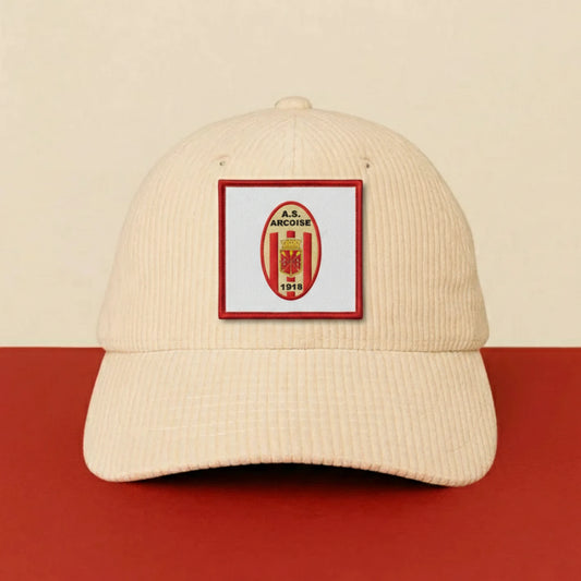 Patch A.S. ARCOISE sur casquette à velcro PPATCH
