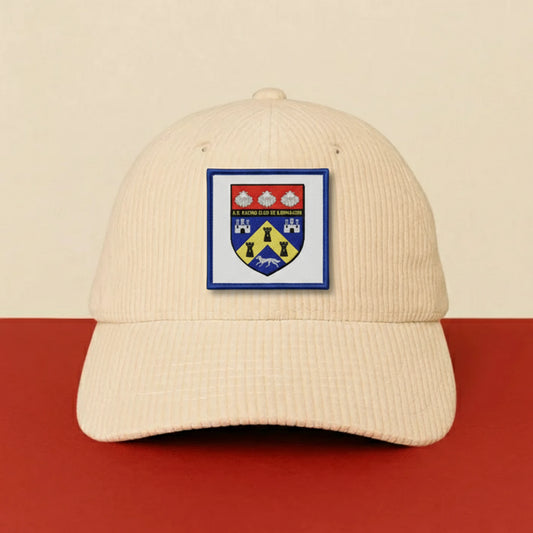 Patch A. S. RACING CLUB DE LORMAISON sur casquette à velcro PPATCH