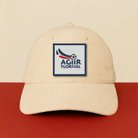 Patch AGIIR FLORIVAL sur casquette à velcro PPATCH