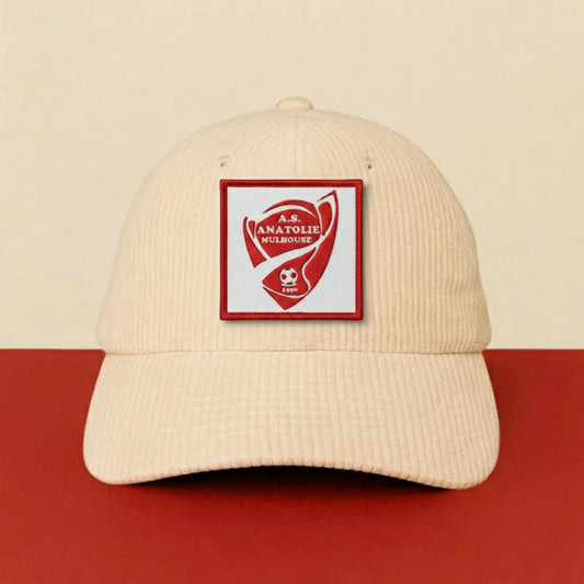Patch A.S. ANATOLIE MULHOUSE sur casquette à velcro PPATCH