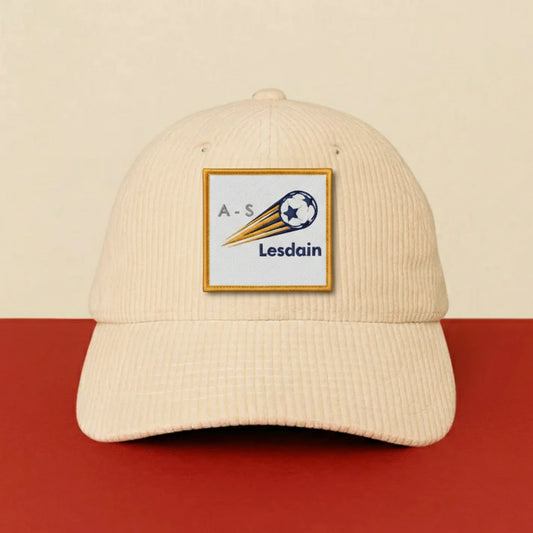 Patch A. S. LESDAIN sur casquette à velcro PPATCH