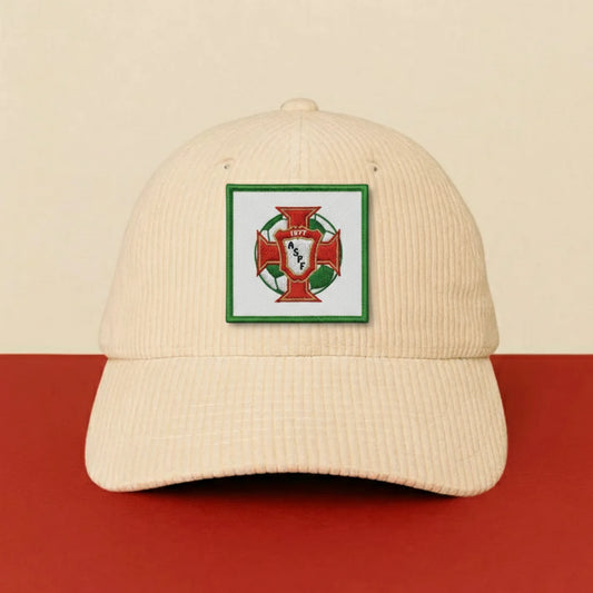 Patch A.S. PORTUGAIS FAVERGES sur casquette à velcro PPATCH