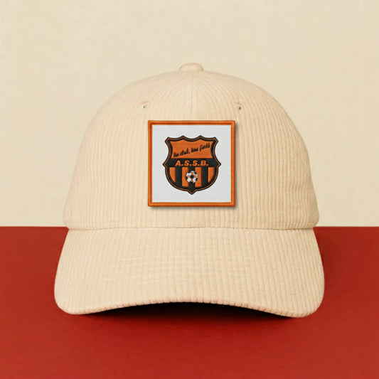 Patch A.S. ST BARTHELEMY sur casquette à velcro PPATCH