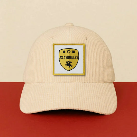 Patch A.S. AYDOILLES sur casquette à velcro PPATCH