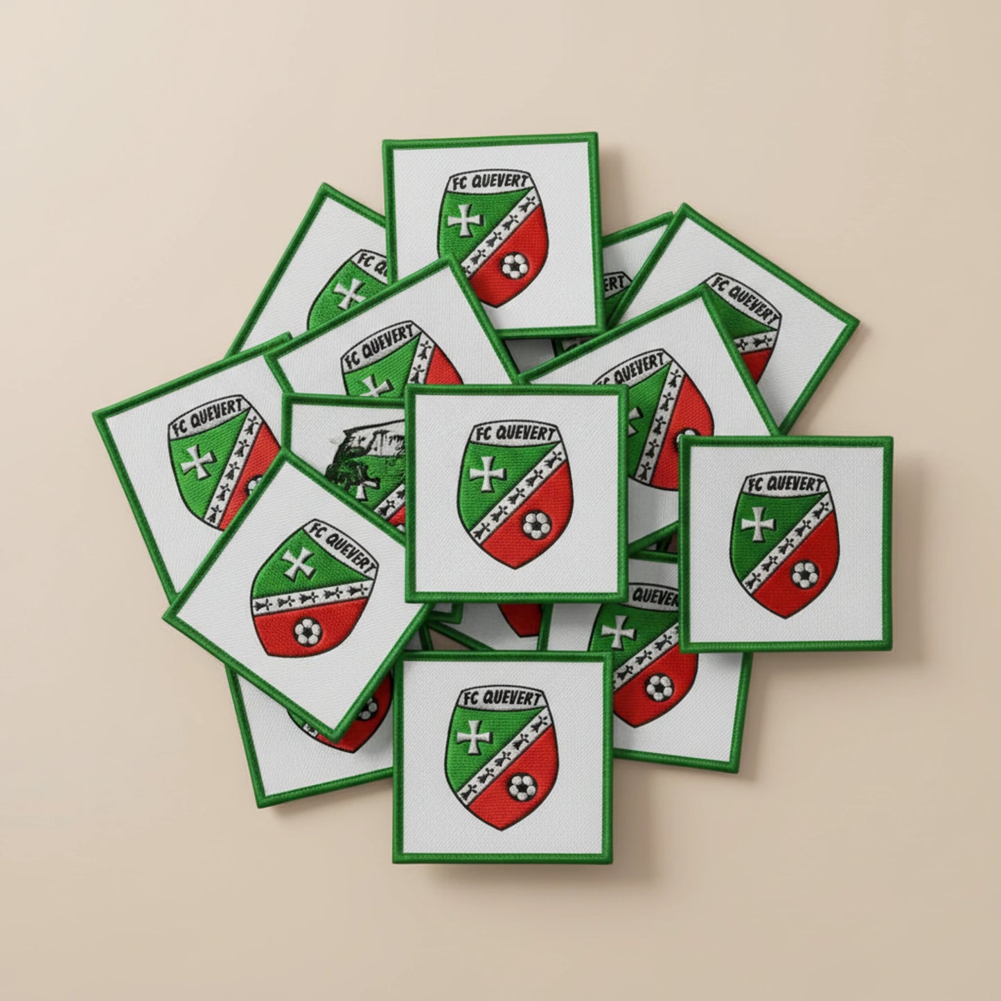Dos velcro patch brodé PPATCH