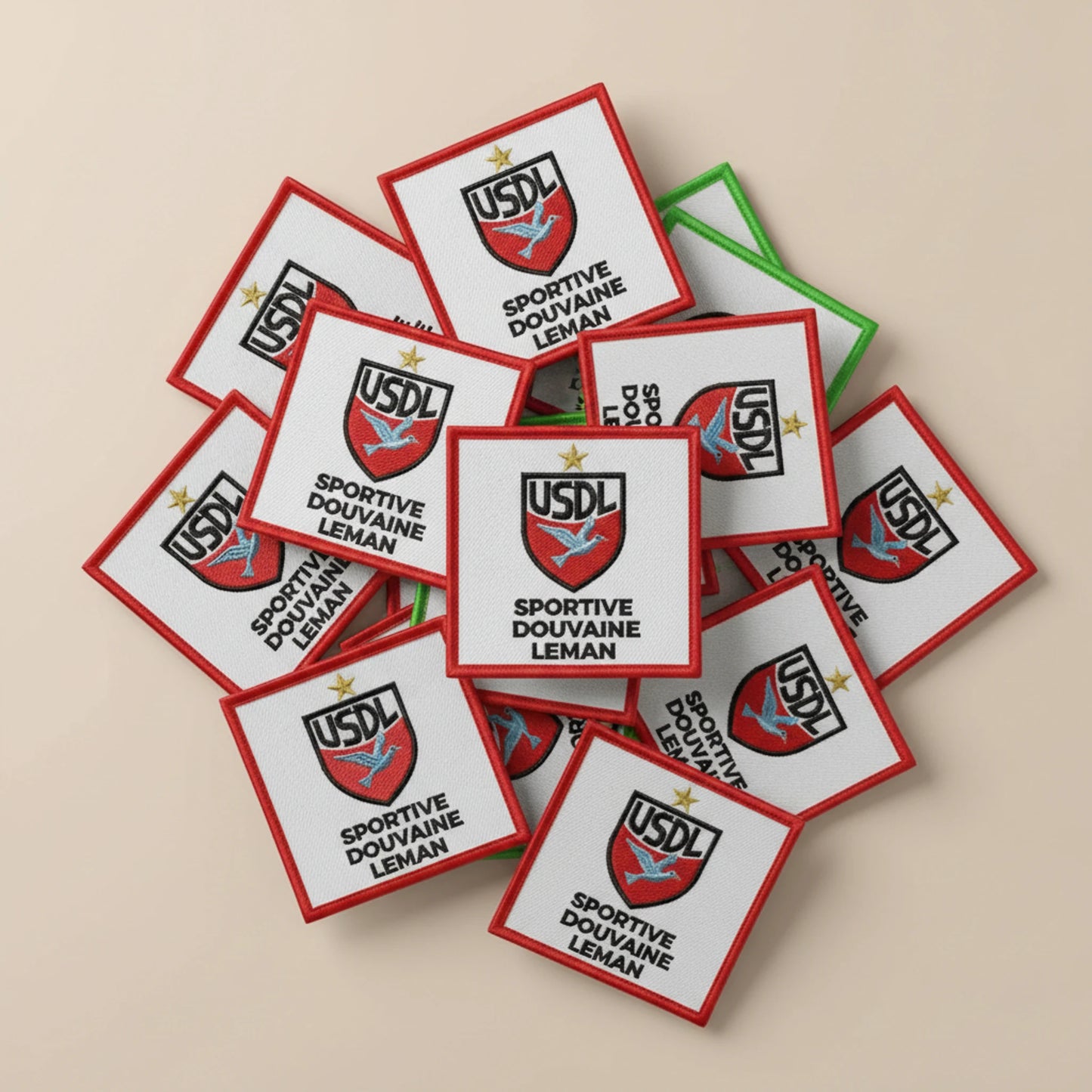Dos velcro patch brodé PPATCH