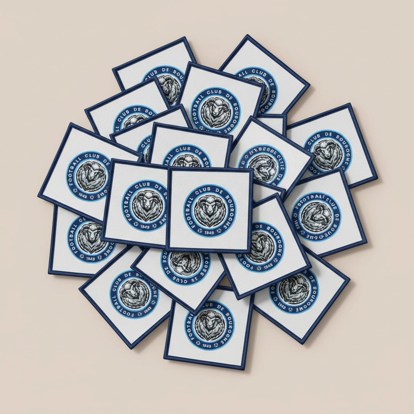 Dos velcro patch brodé PPATCH