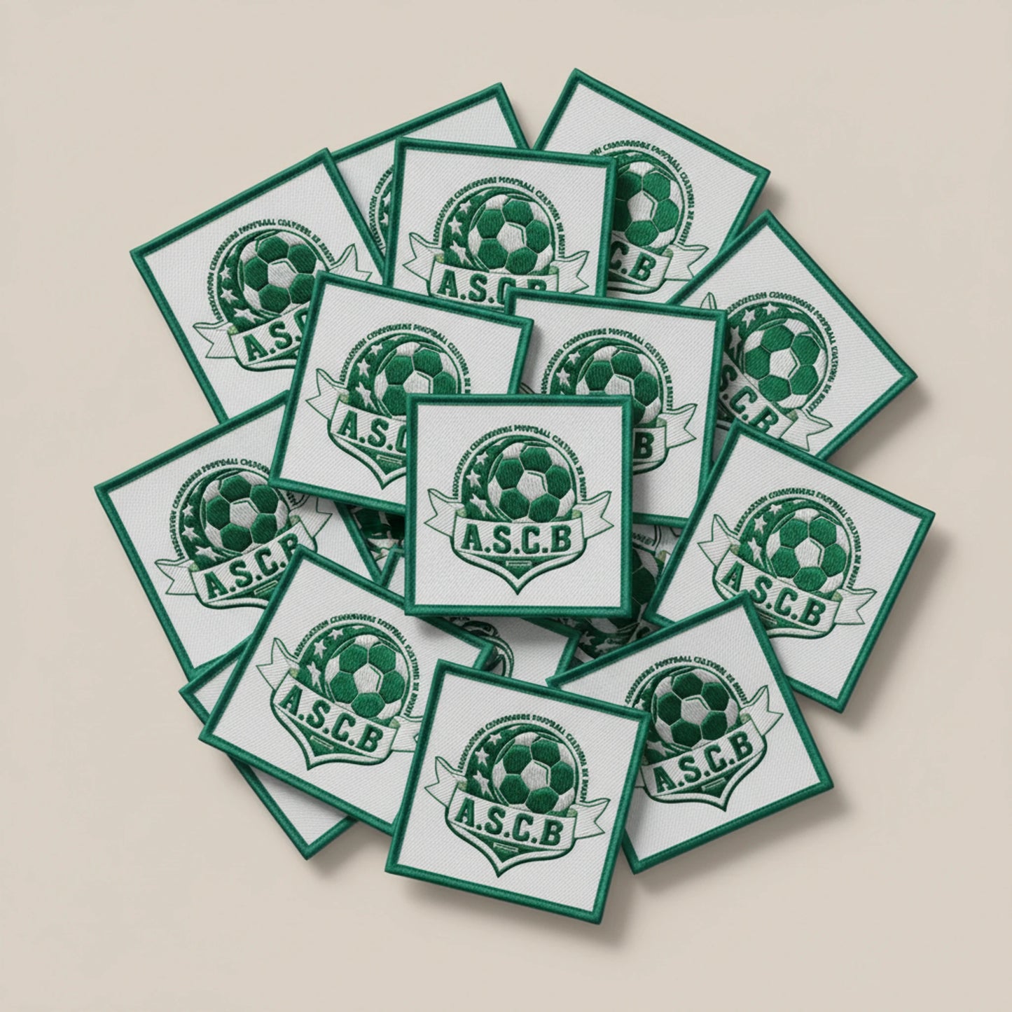Dos velcro patch brodé PPATCH