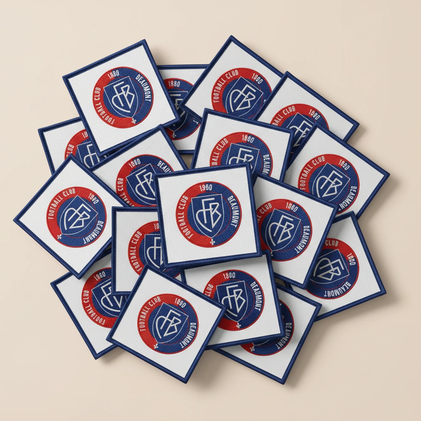 Dos velcro patch brodé PPATCH