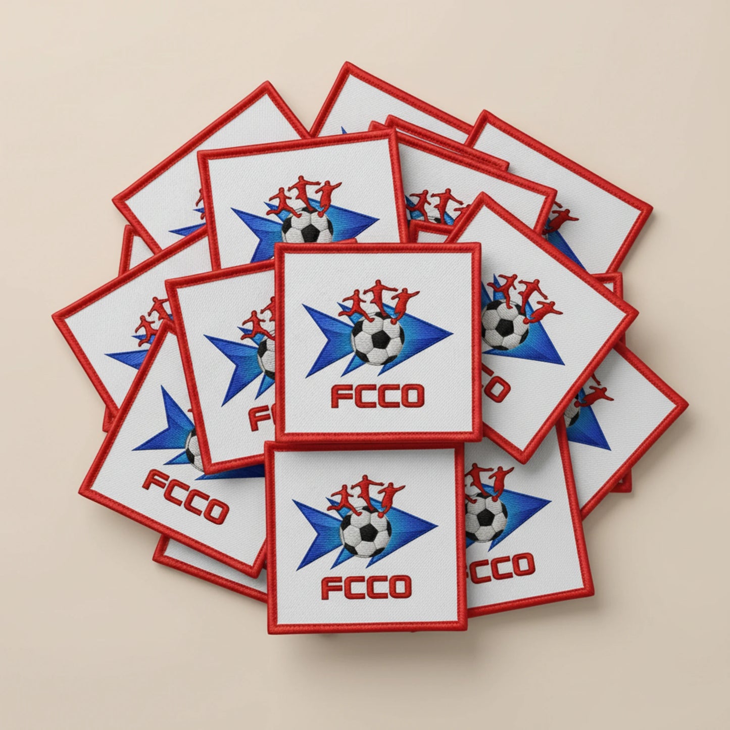 Dos velcro patch brodé PPATCH