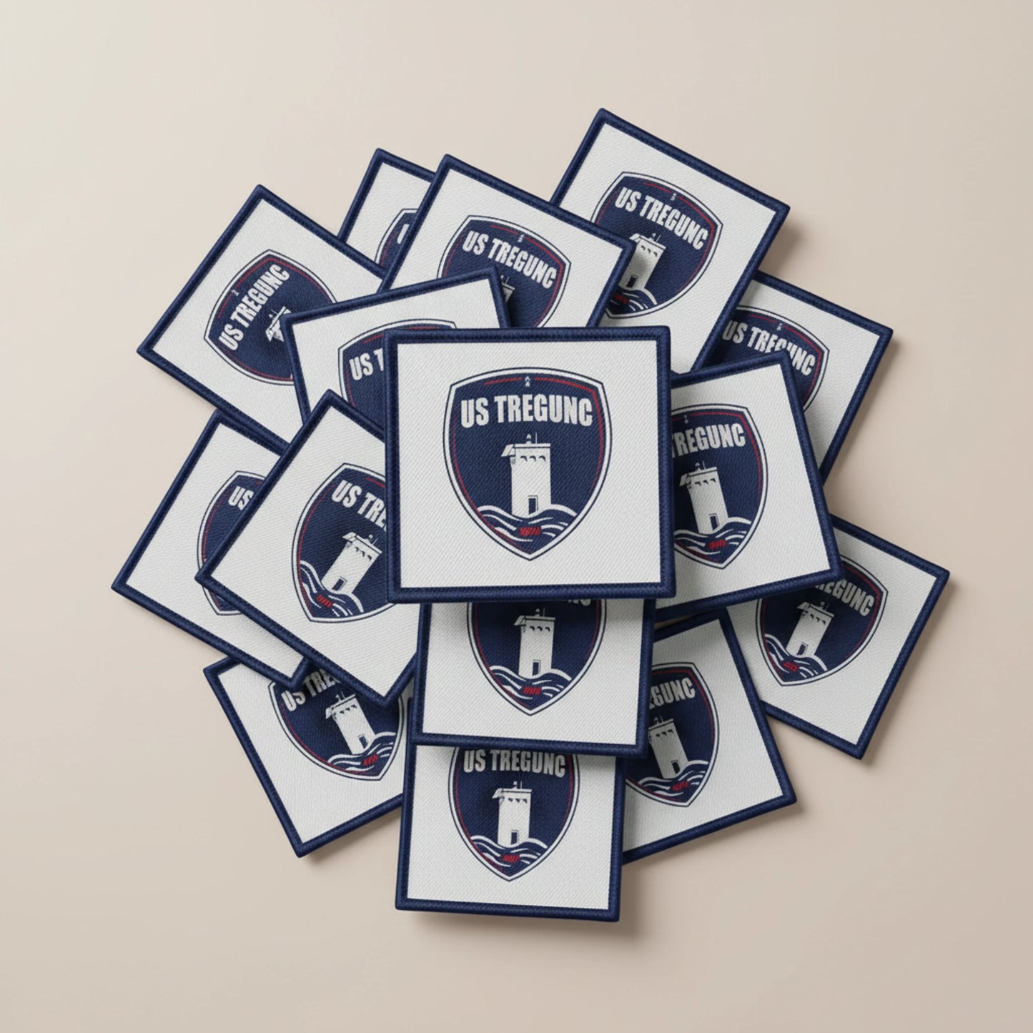 Dos velcro patch brodé PPATCH