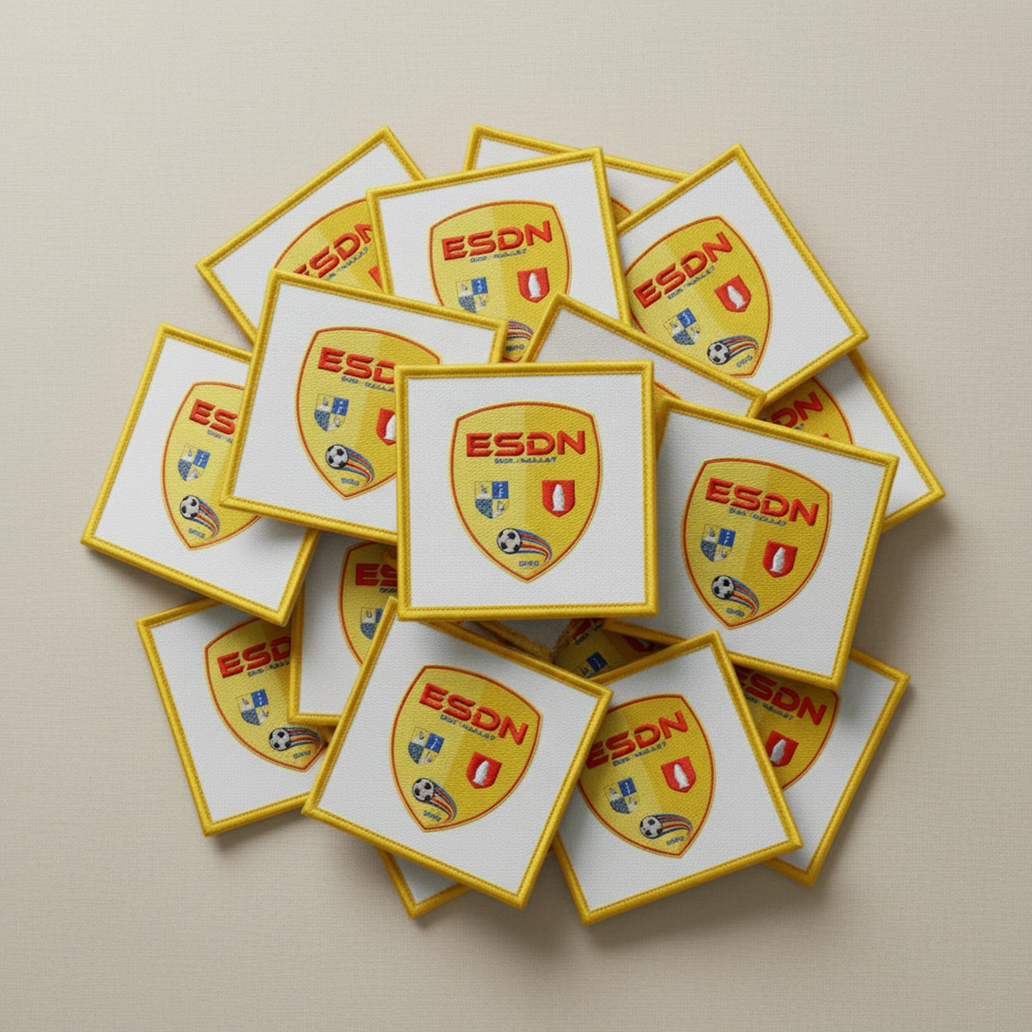 Dos velcro patch brodé PPATCH