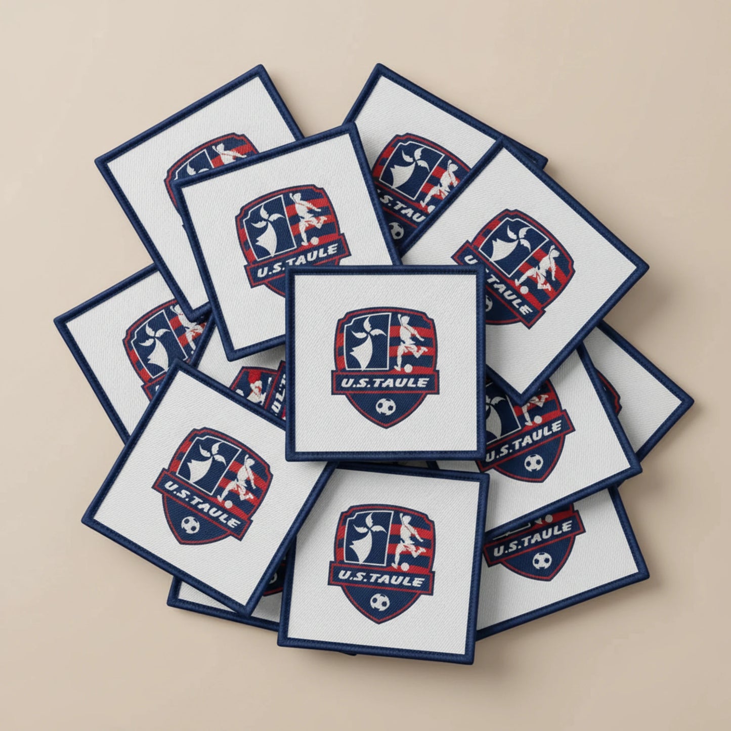 Dos velcro patch brodé PPATCH