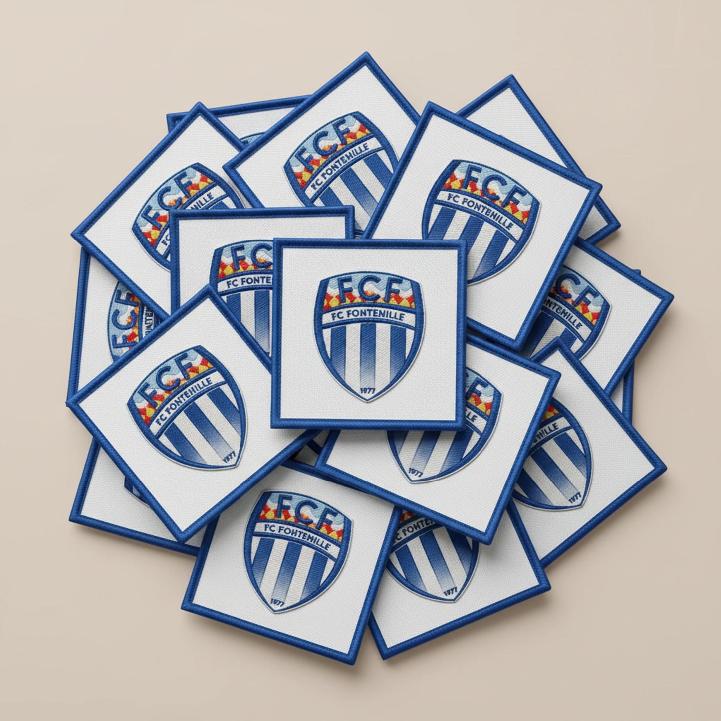 Dos velcro patch brodé PPATCH