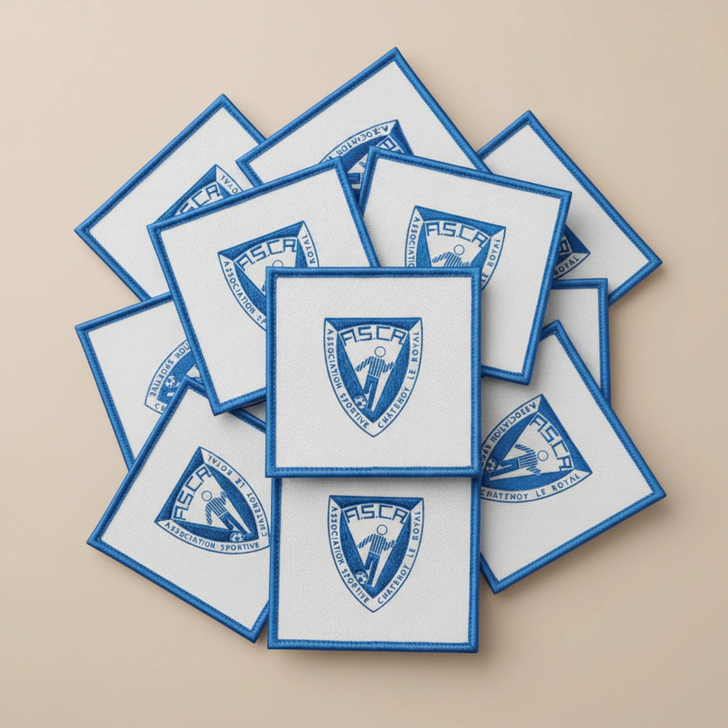 Dos velcro patch brodé PPATCH