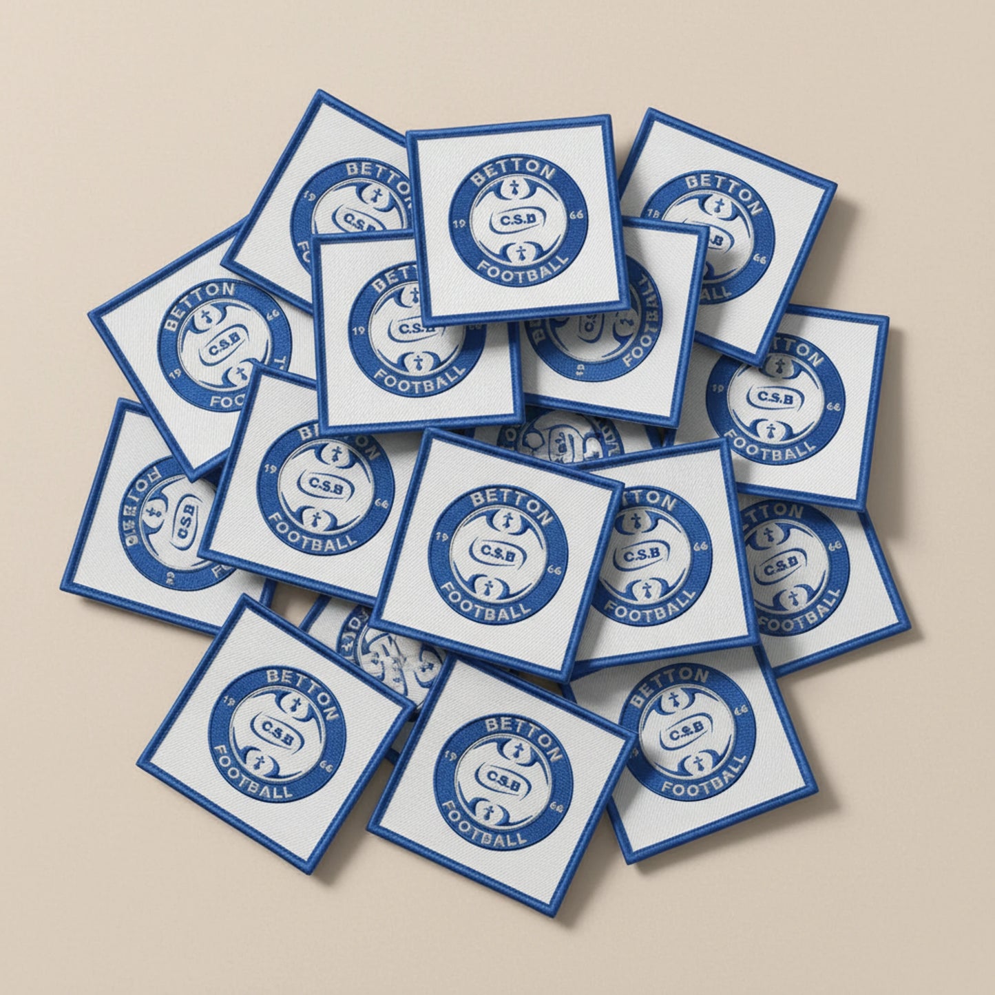 Dos velcro patch brodé PPATCH