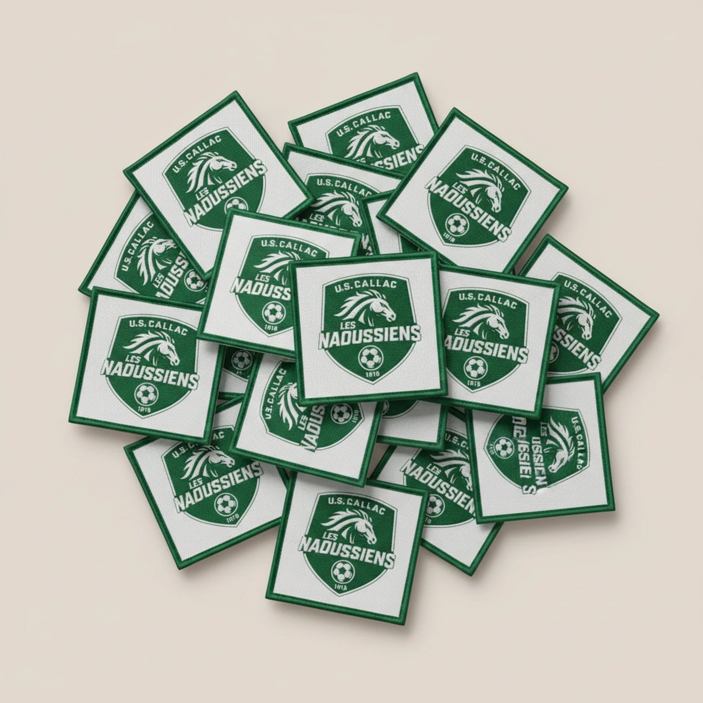 Dos velcro patch brodé PPATCH