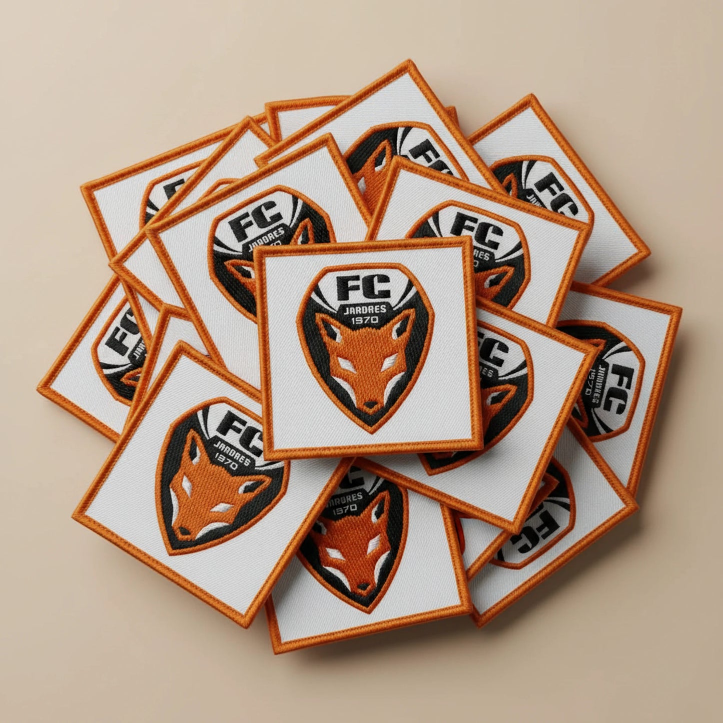 Dos velcro patch brodé PPATCH
