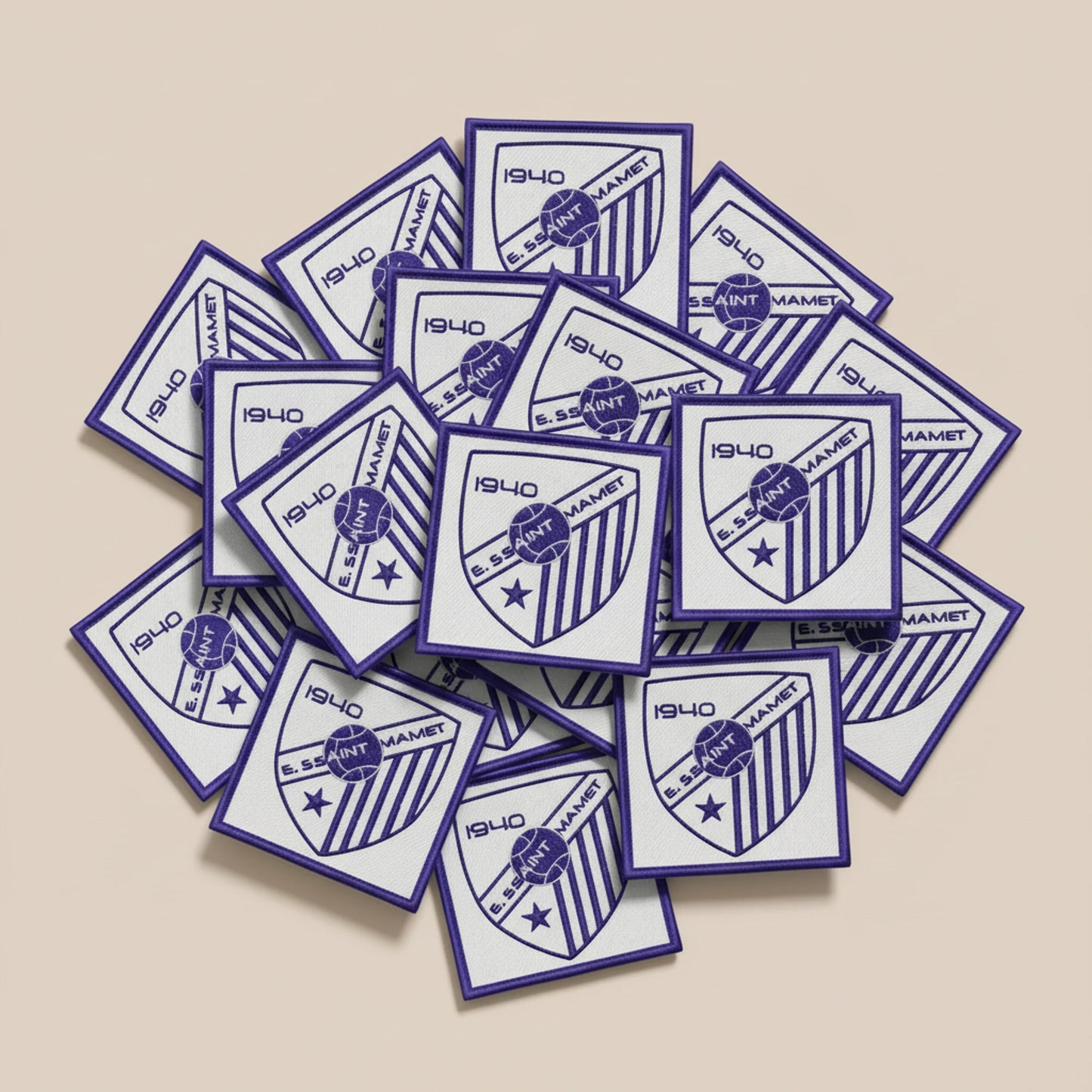 Dos velcro patch brodé PPATCH