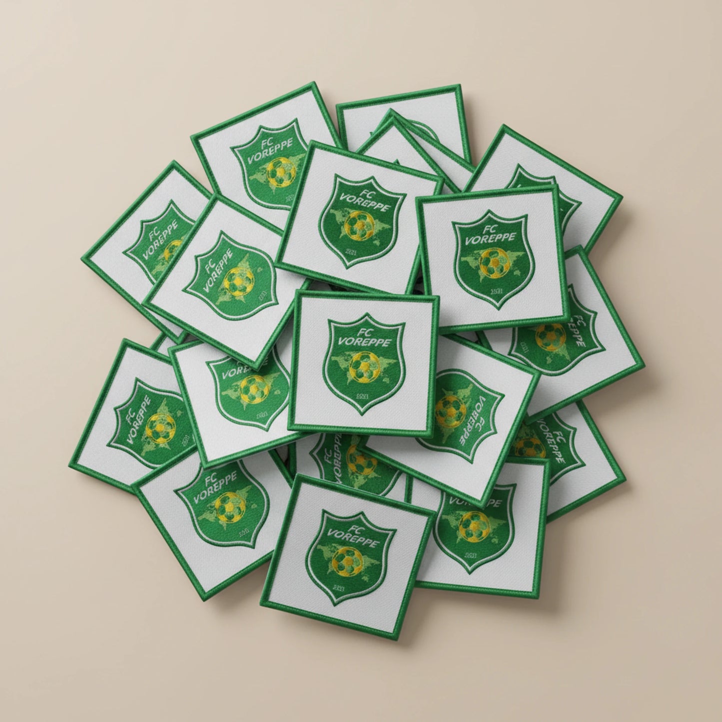 FOOTBALL CLUB DE VOREPPE - Dos velcro
