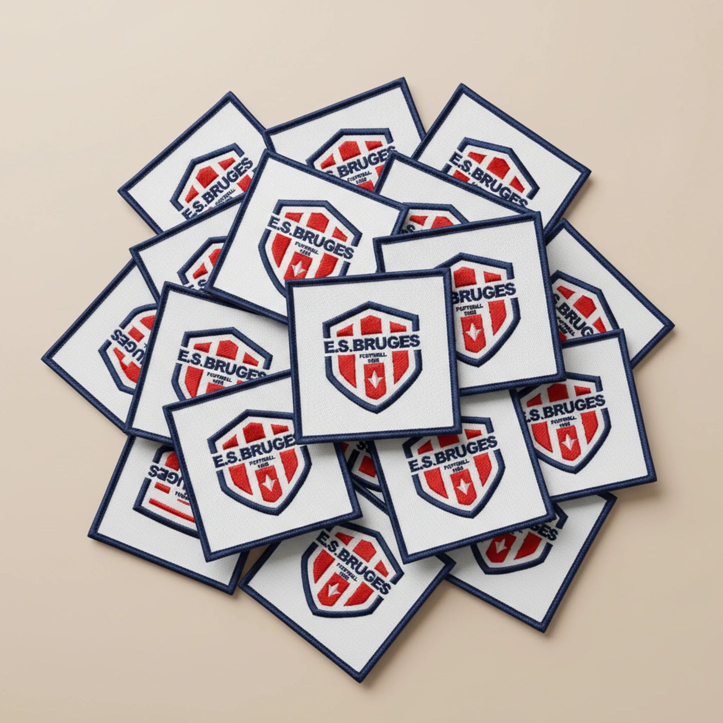 Dos velcro patch brodé PPATCH