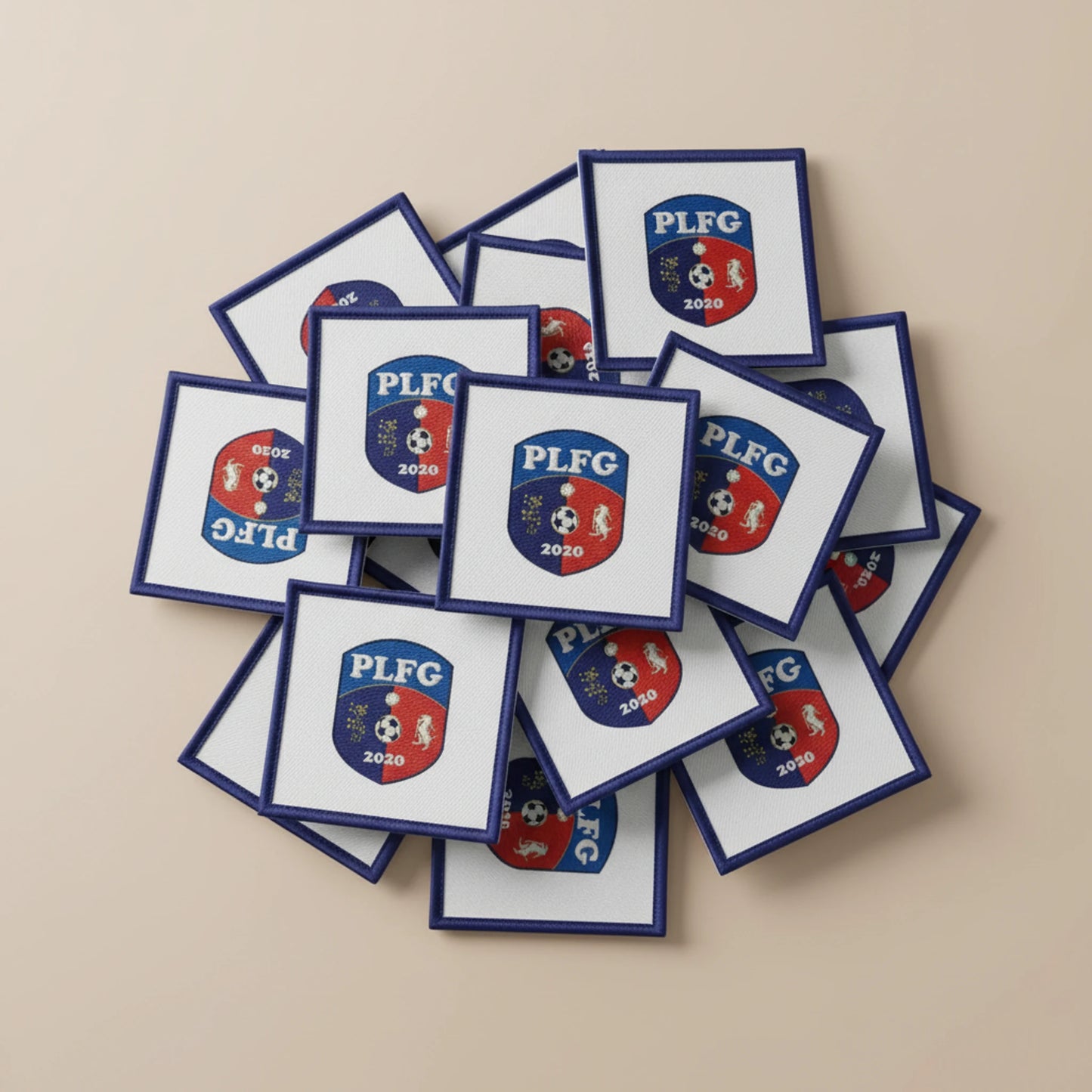 Dos velcro patch brodé PPATCH